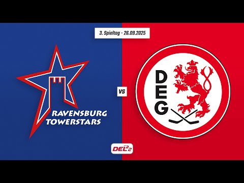 3. Spieltag DEL2 | Ravensburg Towerstars vs. Düsseldorfer EG | Game Highlights
