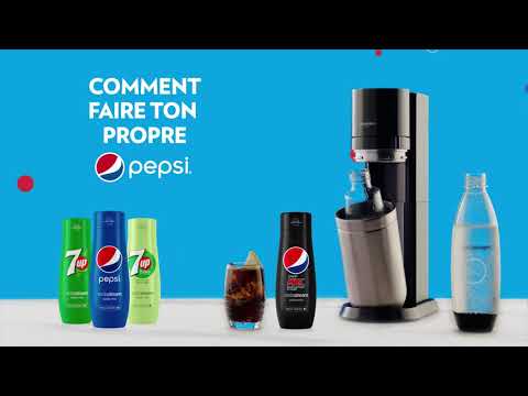 Boissons Pepsi à préparer avec SodaStream