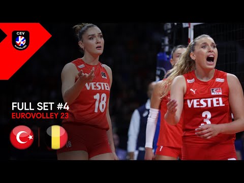 FULL 4th SET: Türkiye vs Belgium I CEV EuroVolley 2023 Round 16 I Christmas Special