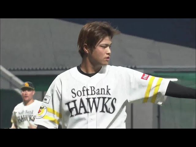 【ファーム】ホークス・甲斐野央 2奪三振を奪う好投を見せる!! 2022年5月25日  福岡ソフトバンクホークス 対 オリックス・バファローズ