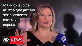 Joice Hasselmann nega que tenha sido agredida pelo marido e cita suspeitos