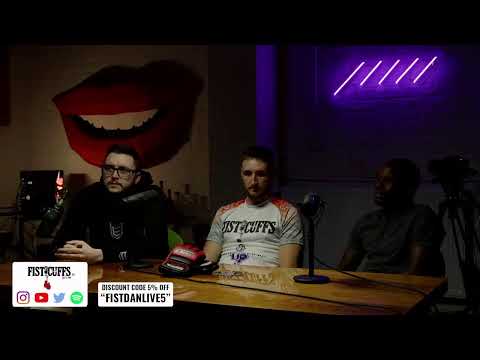Fisticuffs Live Podcast - Teki Fightwear, Eryx Gear and Denzel Chibondo