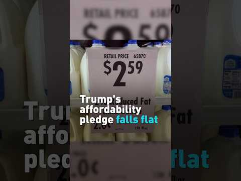 Trump affordability campaign promises fall short ahead of midterms
