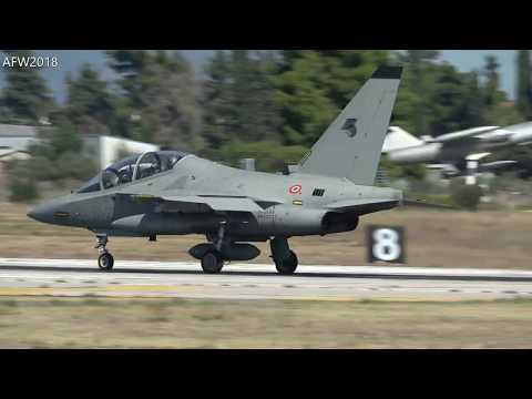 Athens Flying Week Italian Air Force Alenia T-346 Master Departure