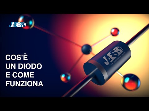 Cos'è un DIODO e come funziona - Spiegazione giunzione PN e Animazione 3D