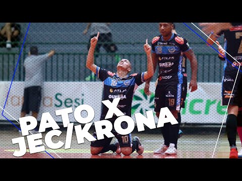 PATO FUTSAL 4 X 3 JEC/KRONA - GOLS - COPA UNIASSELVI