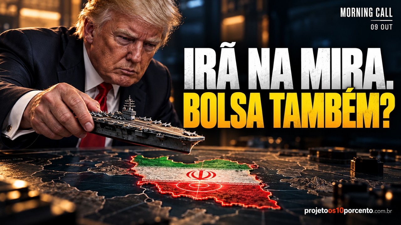 Morning Call | EUA x Irã: novos planos de ataque e o risco para as bolsas americanas