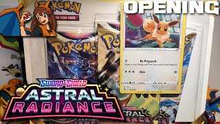 Opening an Eevee Astral Radiance Blister Pack - 3 Packs of Astral Radiance Pokemon Cards! by Flammable Lizard