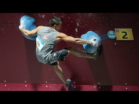 #awbg2019 ANOC World Beach Games Doha 2019: Bouldering men's Semifinals (Part - 1/2)