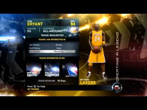 NEW NBA 2K12: Create a Legend