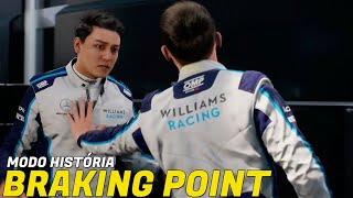 BRAKING POINT #10 SEGURANDO O JACKSON ATÉ ELE PERDER A LINHA POR NADA (Português-BR) F1 2021