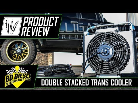 BD Diesel | Double Stacked Trans Cooler Review