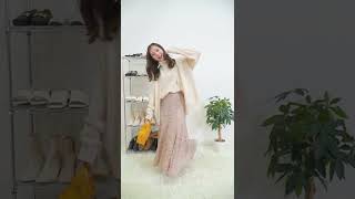 【春コーデ】今井美桜のきれいめ１週間コーデ🌼 【骨格ウェーブ】#Shorts