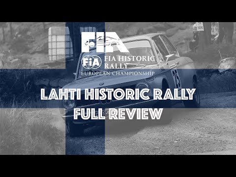 FIA EHRC ROUND 6: Lahti Historic Rally FULL REVIEW