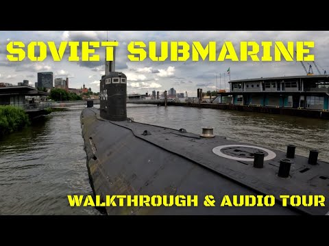 Soviet Cold War Submarine Walkthrough & Audio tour - Project 641B/Tango class