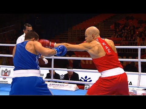 Round of 16 (91kg)  LEVIT Vassiliy (KAZ) vs HRYHORIAN MARAT (UKR)  /AIBA World 2019