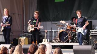 Scott Helman performs “ That Sweater” at TD Music café at TD Place in Ottawa
