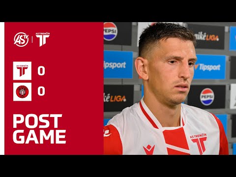 PRESEASON | Postgame | Jakub Holúbek | AS Trenčín - MFK Púchov 0:0