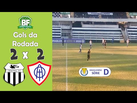 Central 2 x 2 Itabaiana | Gols da Rodada | Campeonato Brasileiro Série D 2020 | Barrinha Fechada