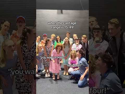 sie kann uns alle beim Tanzen übertrumpfen #Theater #Theatrekid #Musicaltheater #Grease #Altersun...