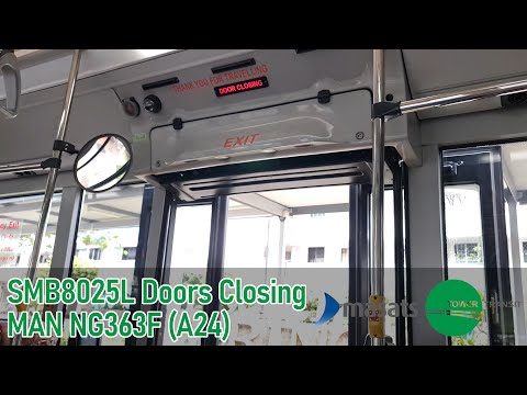 Masats | Tower Transit MAN NG363F (A24) [Gemilang] - SMB8025L Doors Closing