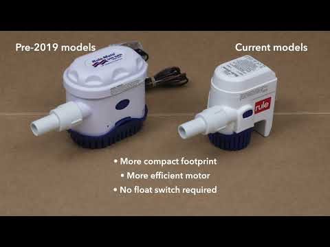 Rule-Mate Bilge Pump Key Features Overview