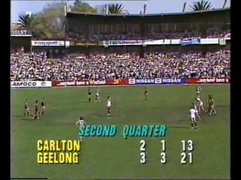 VFL R3 1984 - Carlton v Geelong