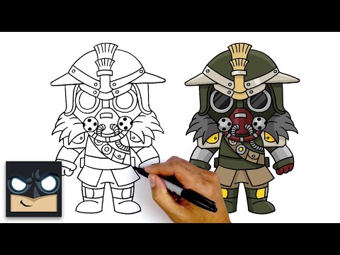 How To Draw Bloodhound | Apex Legends - YouTube