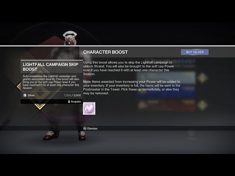 What Happens When You Purchase the Lightfall Campaign Skip?  [Destiny 2]