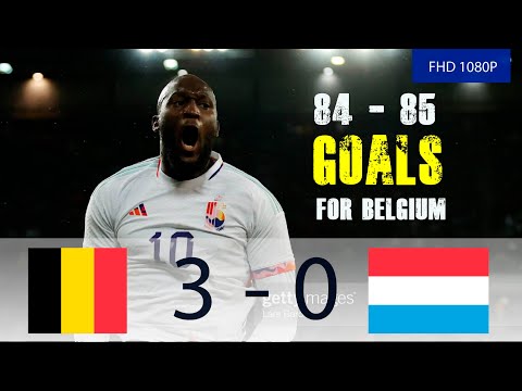 Belgium vs Luxembourg 3-0 | 2024 Friendly Match 08-06.2024 - All Goals & Highlights
