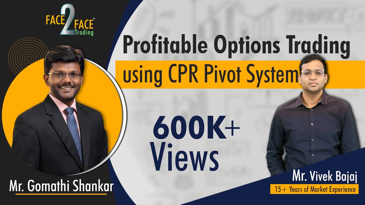 Profitable Options Trading using CPR Pivot System #Face2Face with Gomathi Shankar