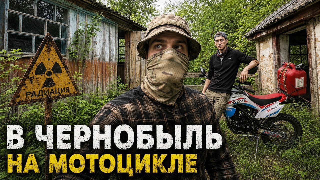 В Чернобыльскую Зону на эндуро мотоцикле. 3 дня выживания от лица сталкера в ?