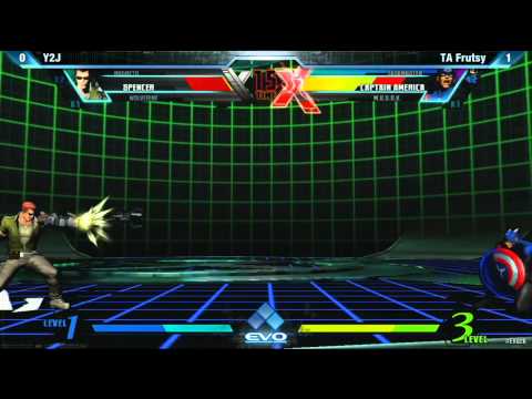 EVO 2012 - UMVC3 - Top 8 - Y2J vs TA|Frutsy