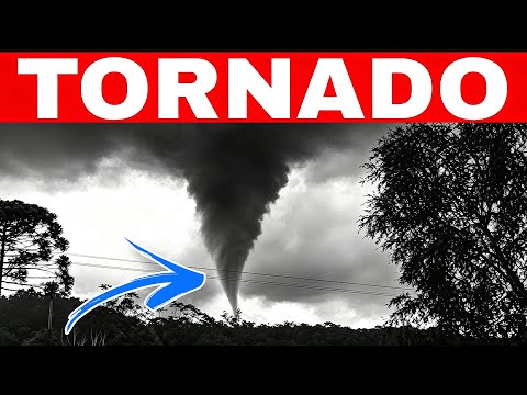 🚨🌪️TORNADO foi REGISTRADO em INÁCIO MARTINS -PR nesta terça-feira 30/06/26 VEJA 