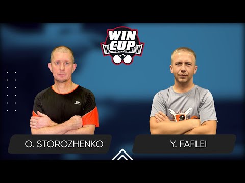 23:30 Oleksandr Storozhenko - Yevhenii Faflei 18.05.2025 WINCUP Advanced. TABLE 1