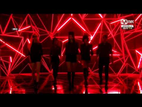 140703 f(x) - " Red Light " + " Milk " Comeback Stage @ Mnet M!Countdown