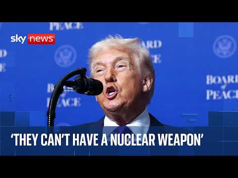 President Trump hosts first Board of Peace meeting