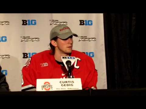 Ohio State's Steve Rohlik, Curtis Gedig, March 22, 2014
