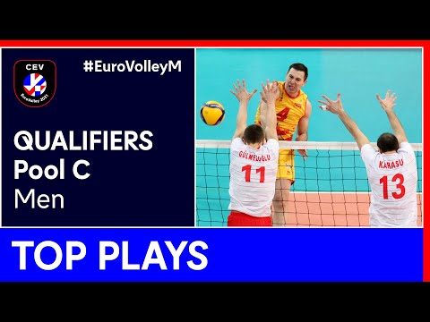 Top 5 Plays Pool C - #EuroVolleyM Qualifiers