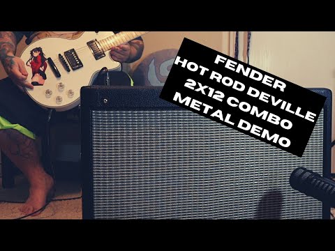Can Fenders Amps Be Metal? Fender Hot Rod Deville 2x12 Combo Play Through Demo And Review