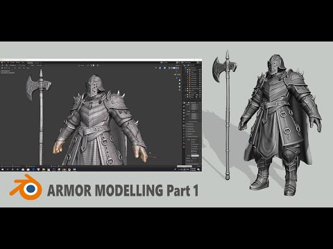 Blender 2.9 - Armor Modelling