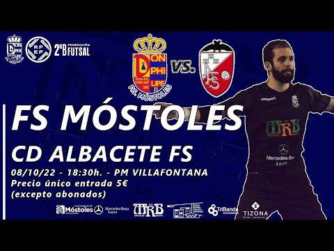 Jornada 4: Ciudad de Móstoles FS Vs CD Albacete FS