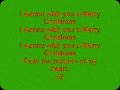 Jose Feliciano - Feliz Navidad (lyrics) 