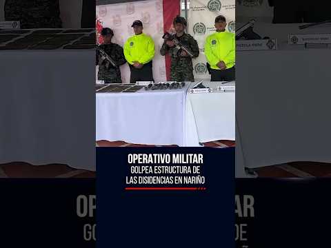 🪖 Ofensiva militar en Colombia deja cinco capturados y 12 personas heridas