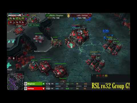 Stephen vs Veritas - Ro32 Group G - 2020 Risen StarCraft II League Season 1