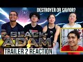 BLACK ADAM TRAILER 2 REACTION! Comic-Con Sneak Peek Reaction! | MaJeliv Reacts l Destroyer or Savior