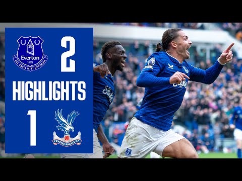 Grealish winner ends Palace run! | Extended highlights: EVERTON 2-1 CRYSTAL PALACE