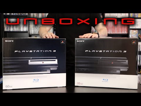 Unboxing NEW 60GB & 20GB PlayStation 3 Models