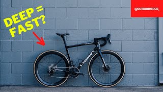 Road Bike Test: Deep Carbon Wheels on the Tarmac SL8/Enve 4.5: Part 2