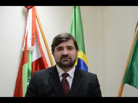 Fernando Cordioli agradece moção de reconhecimento da Câmara de Vereadores de Sombrio